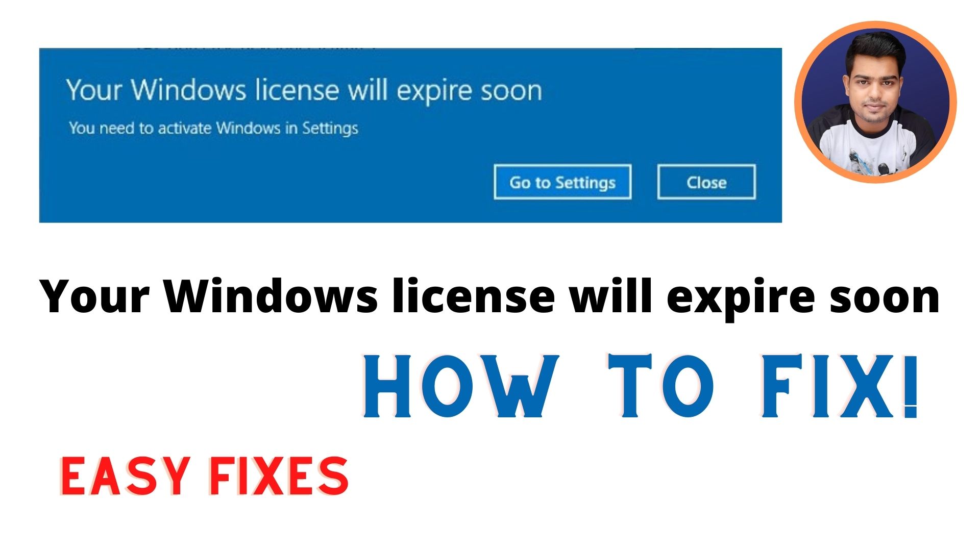 Your Windows License Will Expire Soon Fixed Techtipsexpress 6640