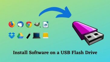 How to Install Software on a USB Flash Drive - TechTipsExpress