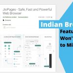 JioPages Web Browser - Best Chrome Alternative Web Browser