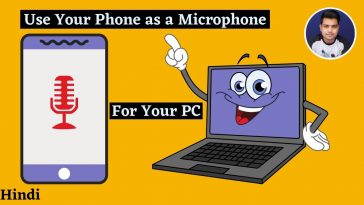 Phone as Wireless Microphone_How to use Phone as Mic for PC