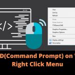 Open a Command Prompt in Any Folder from the Right-Click Context Menu
