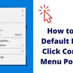 Customize the Context Menu position-How to set default right click context menu position in Windows-TechTipsExpress