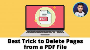 Delete Pages from PDF using Google Chrome - TechTipsExpress