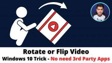 Rotate Video in Windows 10 Without Media Player - How to Rotate a Video with Video Editor - TechTipsExpress
