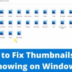 Picture Thumbnails Not Showing in Windows 10 - How to Fix - TechTipsExpress