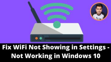 WiFi connection issues windows 10 [Solved] - TechTipsExpress