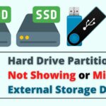 Fix Hard Drive Partition Not Showing or Missing External Hard Drive Issues - TechTipsExpress
