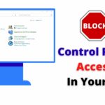 Disable Control Panel Access on Windows 10 - TechTipsExpress