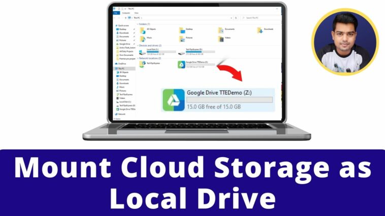 Map Cloud Storage as a Network Drive - Mount Cloud Storage as Local Drive Free - TechTipsExpress