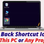 This PC on Desktop - How to add This PC Shortcut Icon on Desktop - TechTipsExpress