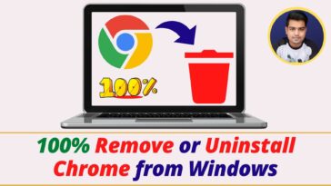 Uninstall Google Chrome Completely - [SOLVED] Google Chrome Clean uninstall - TechTipsExpress