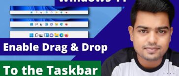 How to Drag and Drop Files to Taskbar Apps in Windows 11 - TechTipsExpress