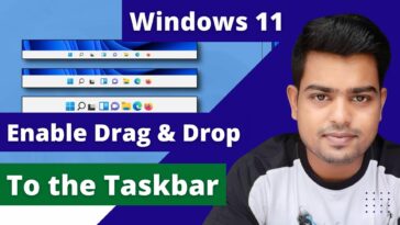 How to Drag and Drop Files to Taskbar Apps in Windows 11 - TechTipsExpress