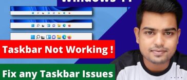 Windows 11 Taskbar Not Working - How to FIX Windows 11 Taskbar Not Working Properly - TechTipsExpress